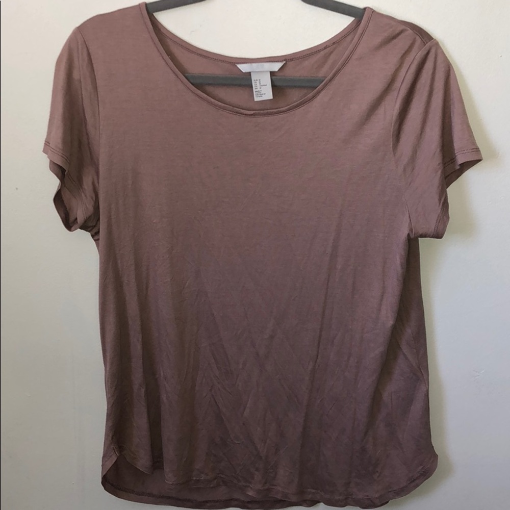 Mauve blouse